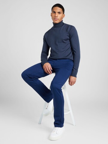 Regular Pantalon chino 'Langford' BLEND en bleu