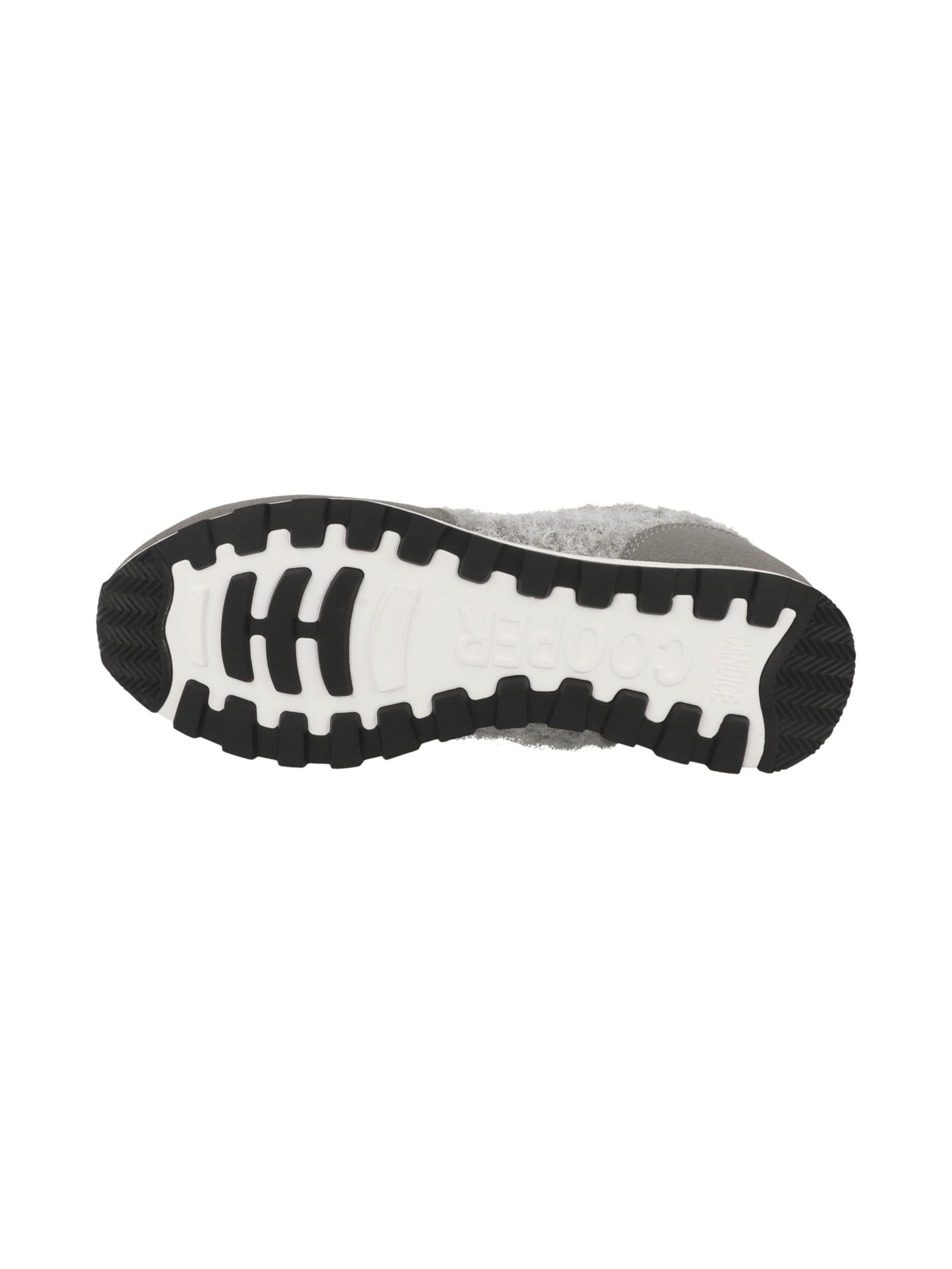 Candice Cooper Sneakers laag 'Plume Fur' in Grijs