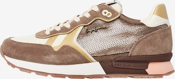 Pepe Jeans Sneakers 'Brit' in Beige: front