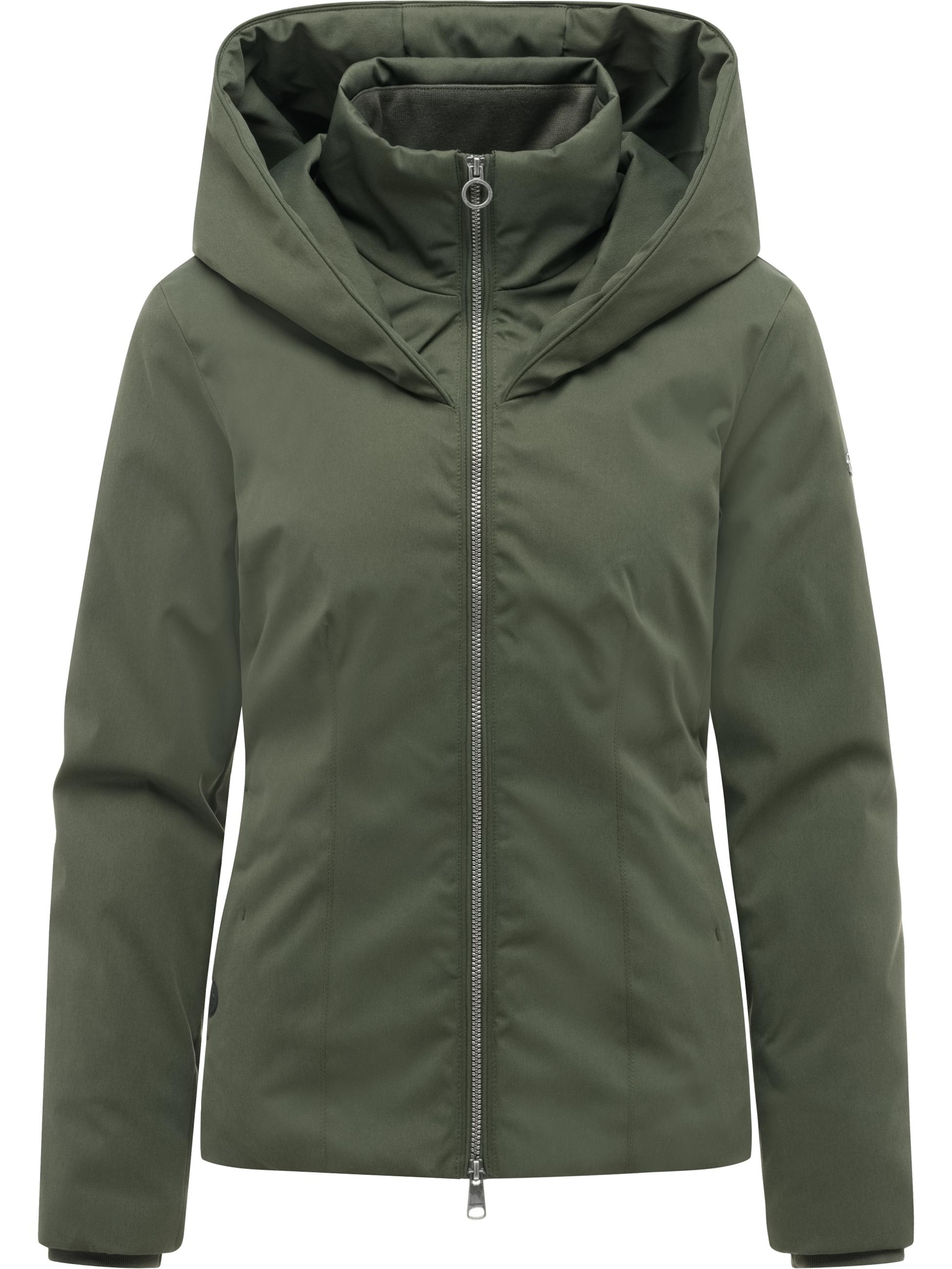 Ragwear Functionele jas 'Annona Y' in Groen: voorkant