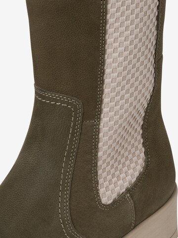 Tamaris Comfort Ankle Boots in Green