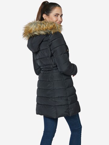 KOROSHI Winterjacke in Schwarz