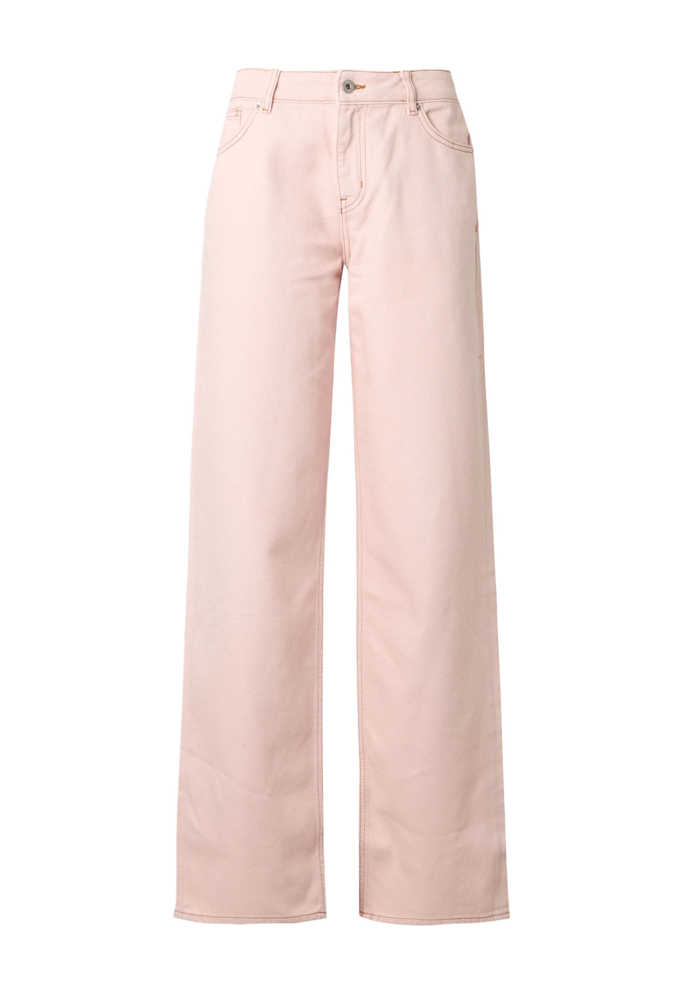HUGO Wide leg Jeans 'Gamala_B' in Roze: voorkant