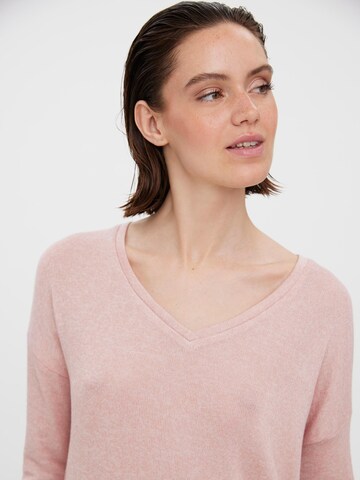 VERO MODA Пуловер 'Brianna' в розово