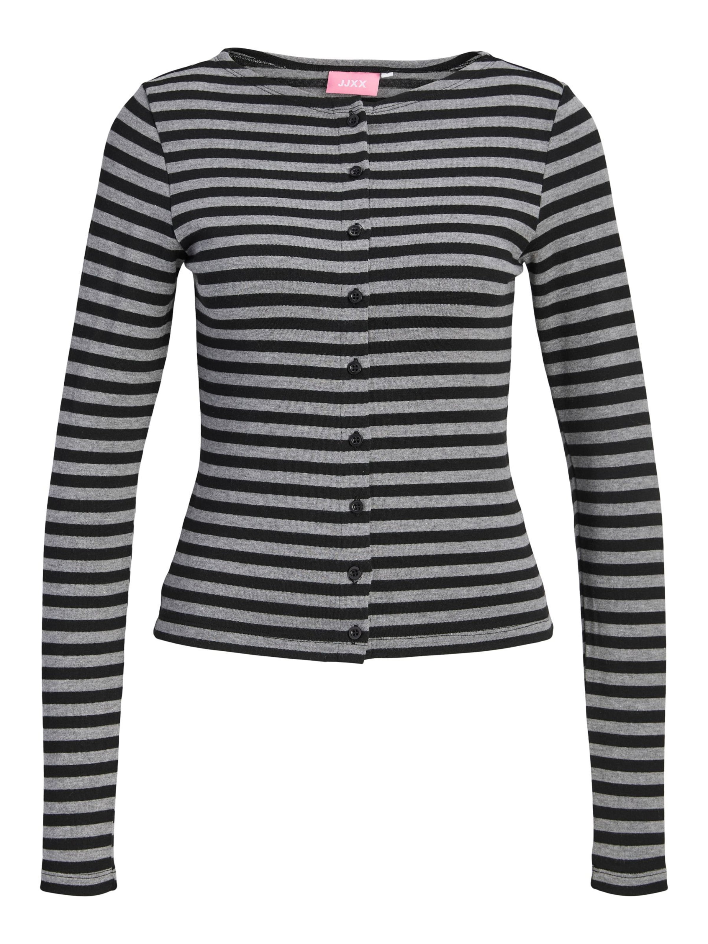 JJXX Gebreid vest 'JXPaula' in Zwart: voorkant