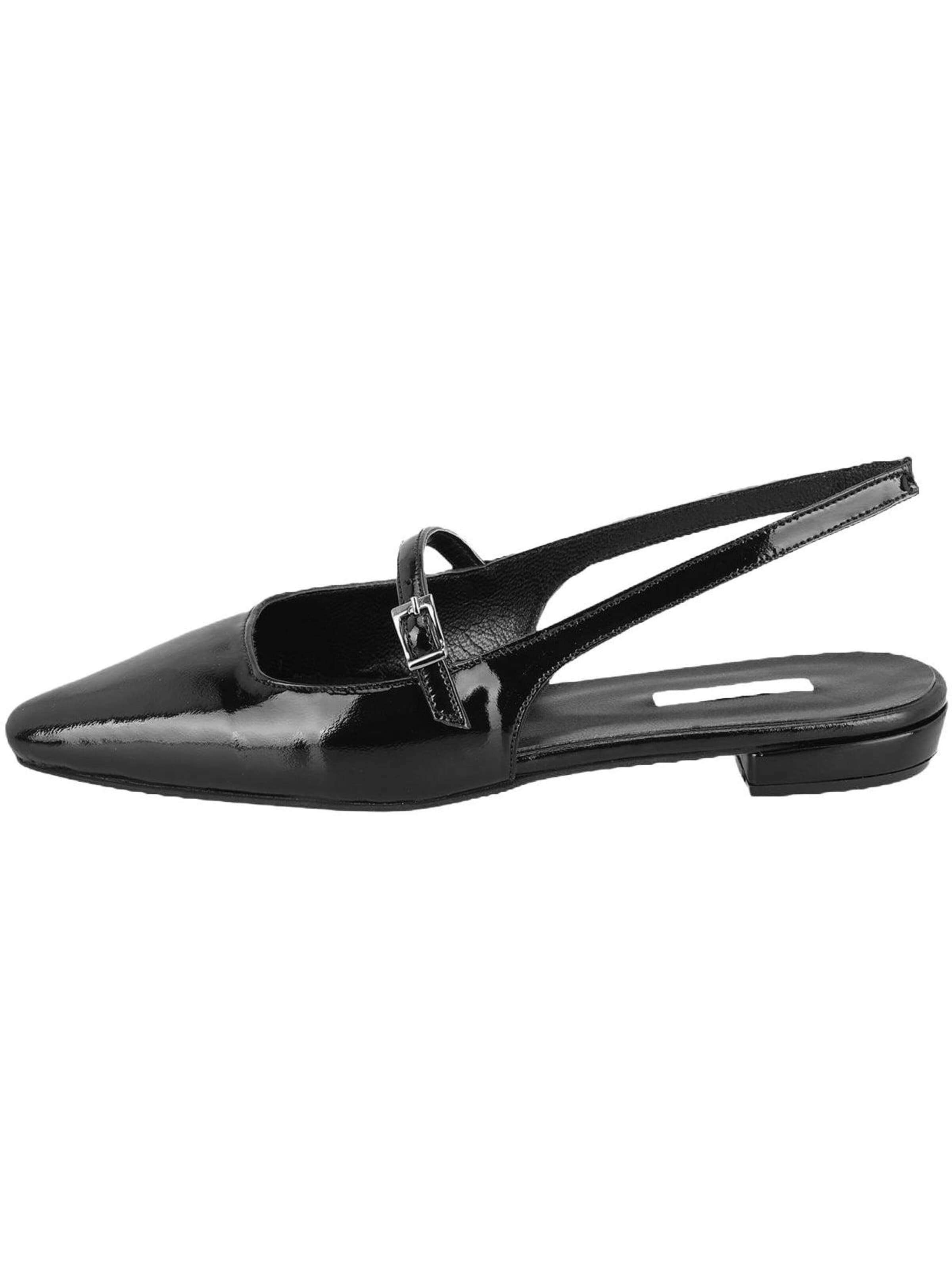 Desa Ballet Flats 'Slingback-Ballerinas' in Black