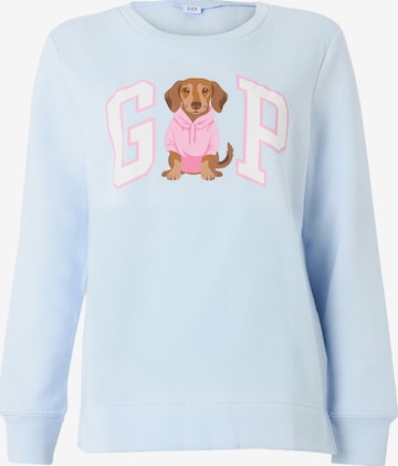 GAP Sweatshirt in Blau: Vorderseite