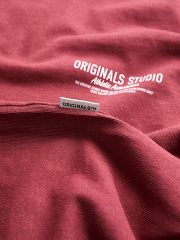 JACK & JONES Póló 'JORCAMBRIDGE' - piros