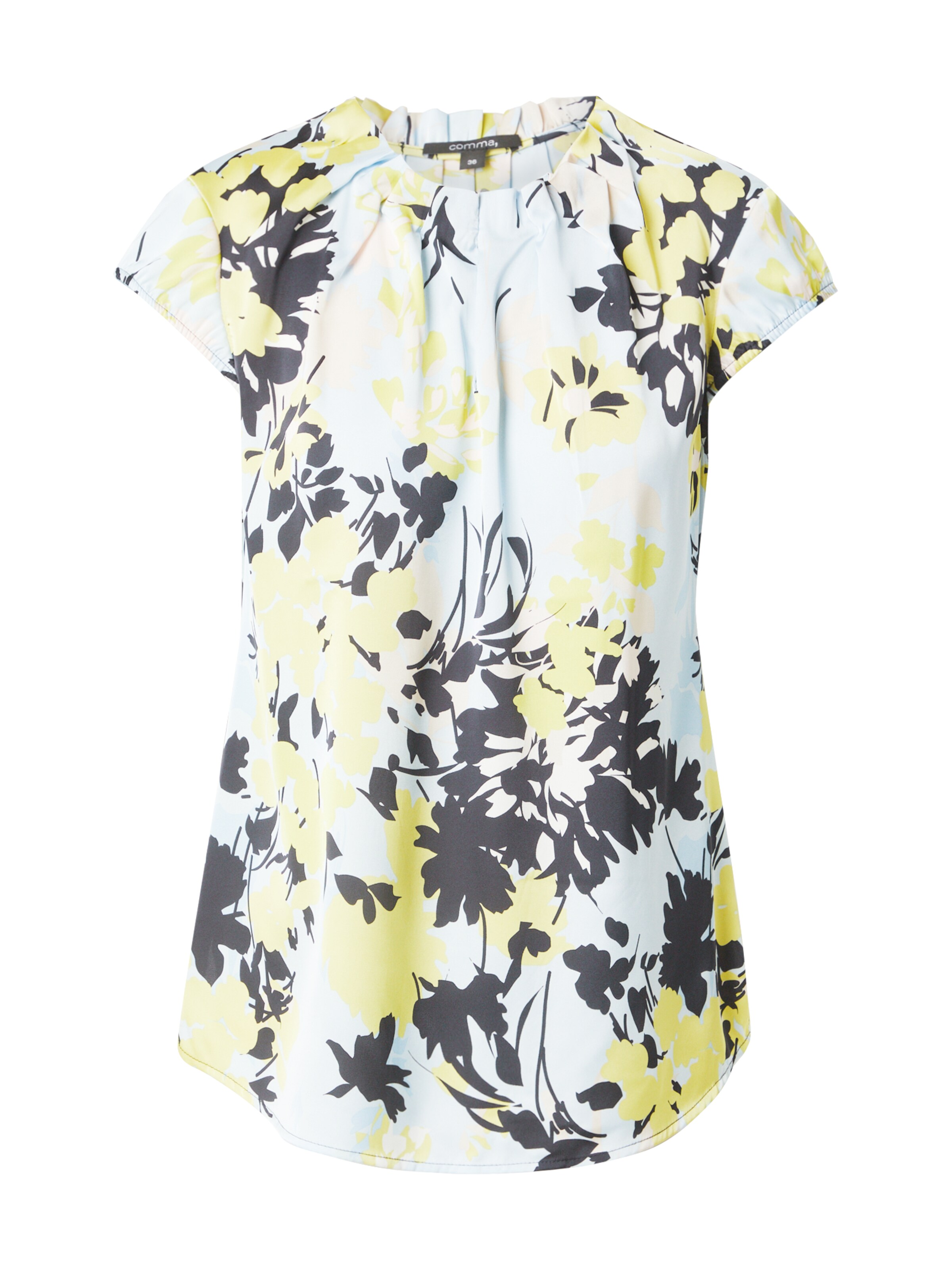 COMMA Blouse in Blue: front