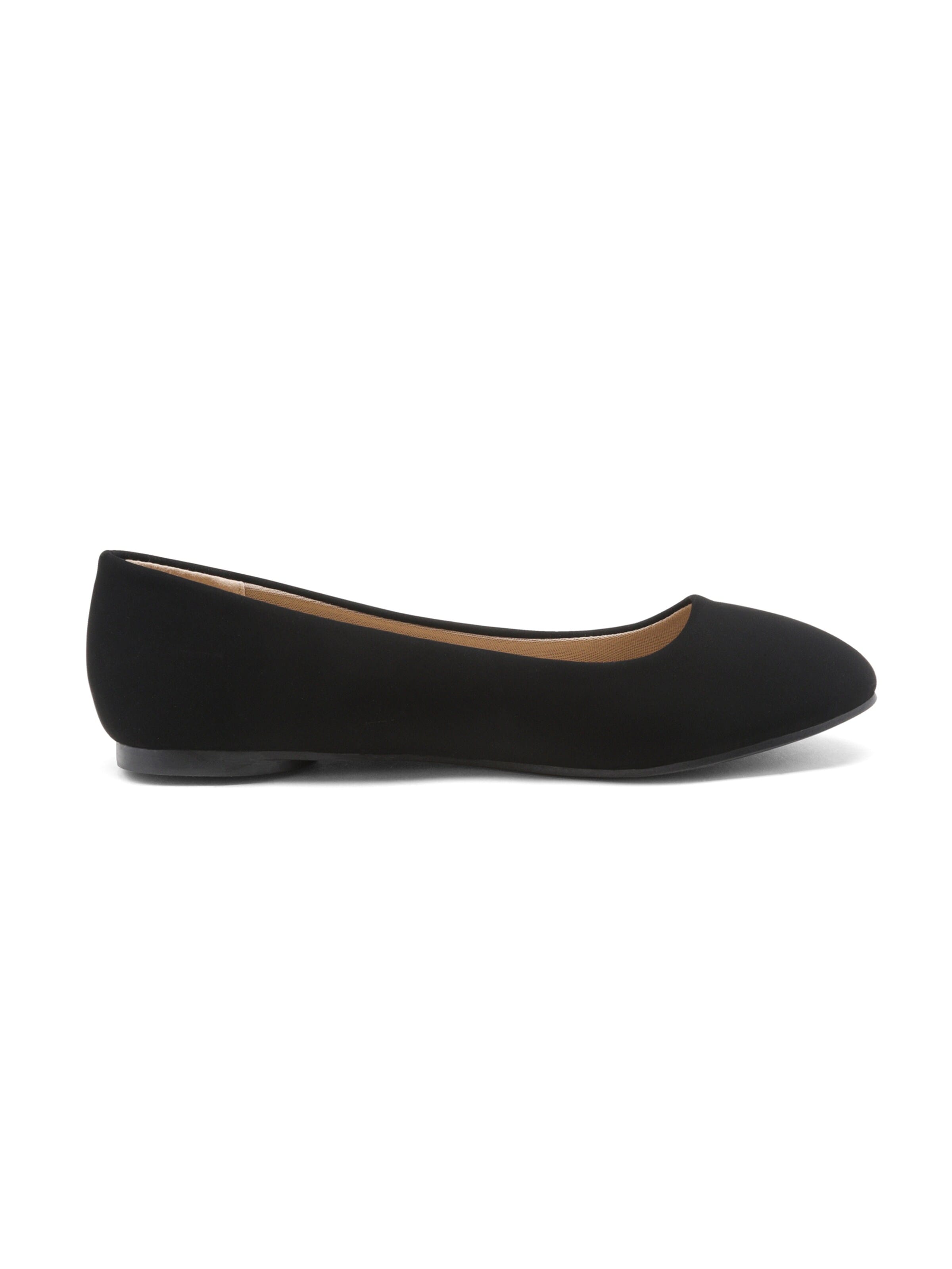 Dream Pairs Ballerina i svart