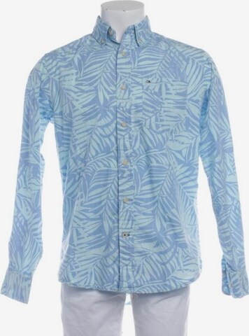 TOMMY HILFIGER Button Up Shirt in XS in Blue: front