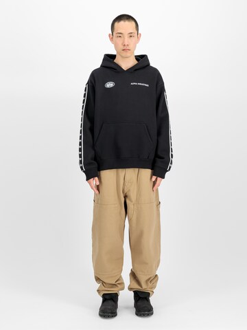 Sweat-shirt ALPHA INDUSTRIES en noir