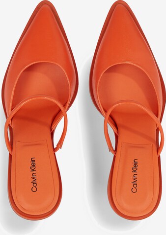 Escarpins Calvin Klein en orange