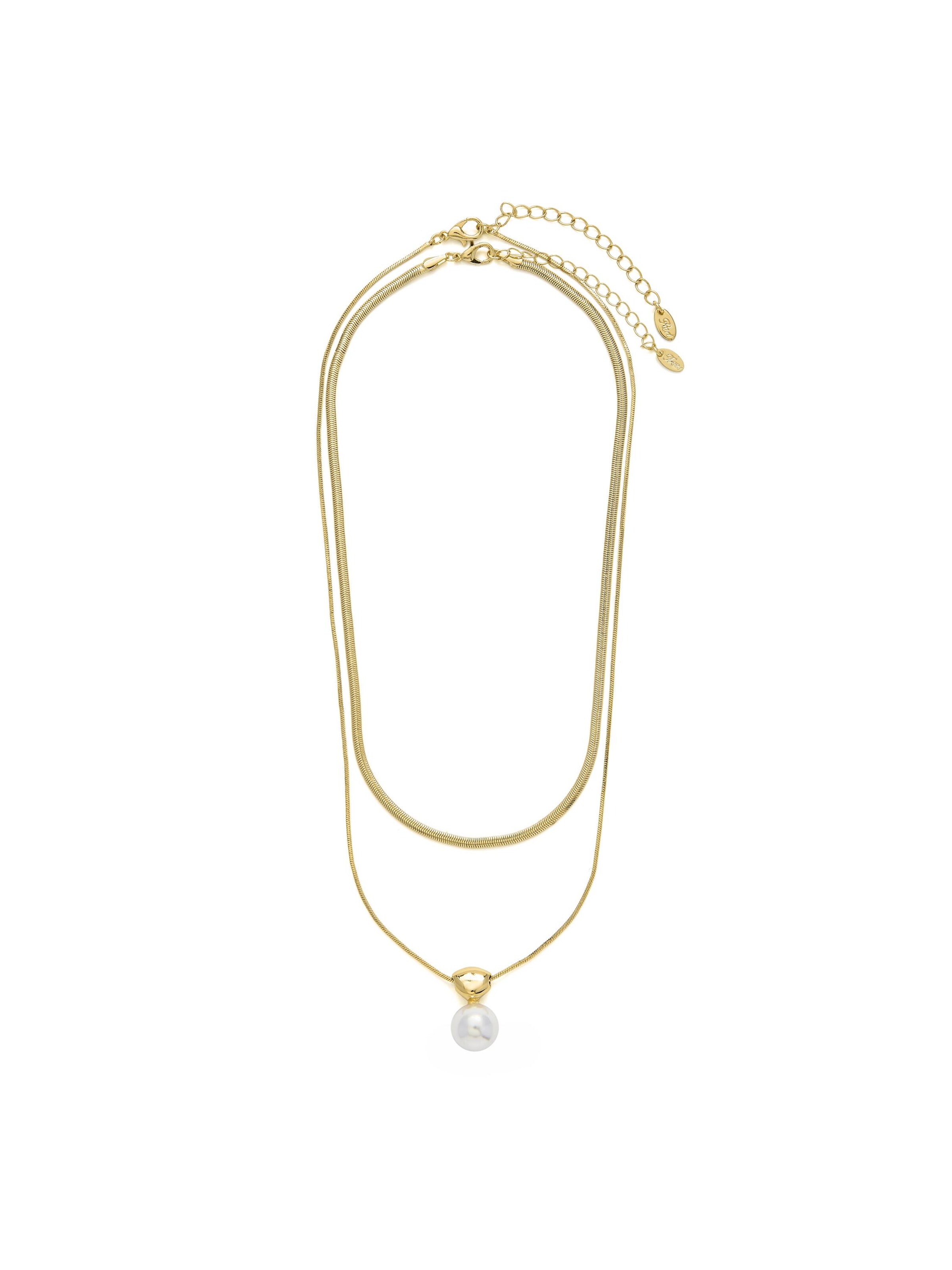 Luxenter Kette 'Cerya' in Gold: Vorderseite