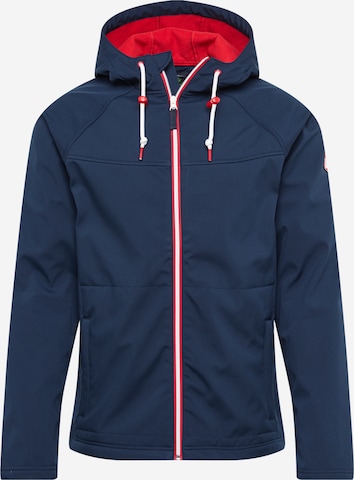 Derbe Between-Season Jacket 'Isleby' in Blue: front