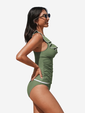 Cupshe Tankini in Grün