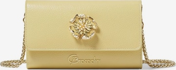 Braccialini - Bolso de noche 'Lady Wallet' en amarillo: frente