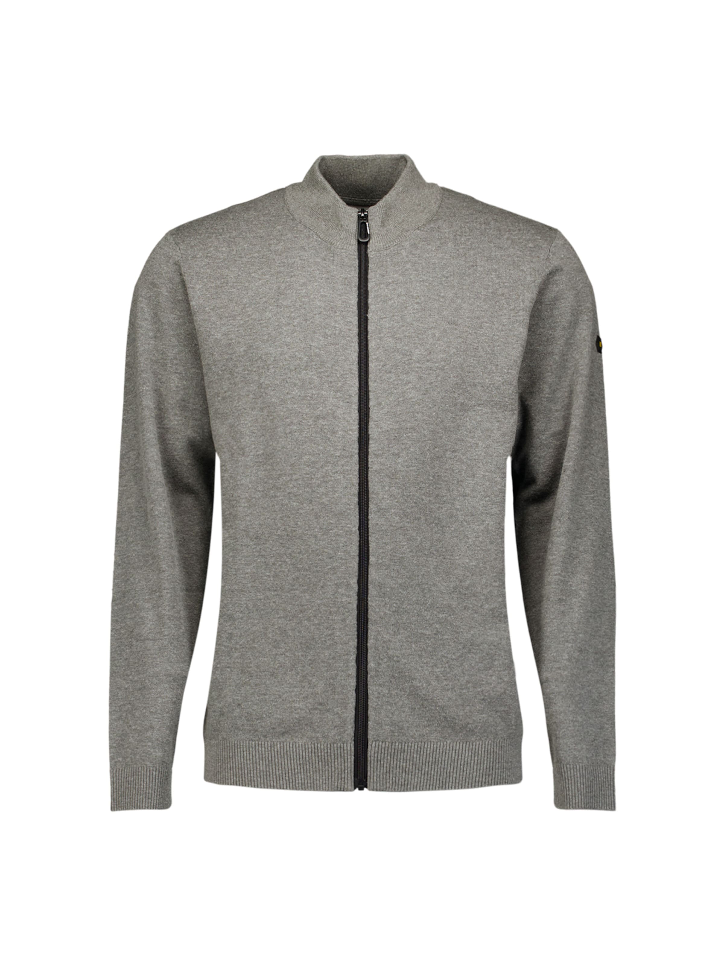 No Excess Knit Cardigan in Grey: front