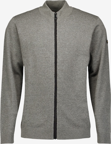 No Excess Knit Cardigan in Grey: front