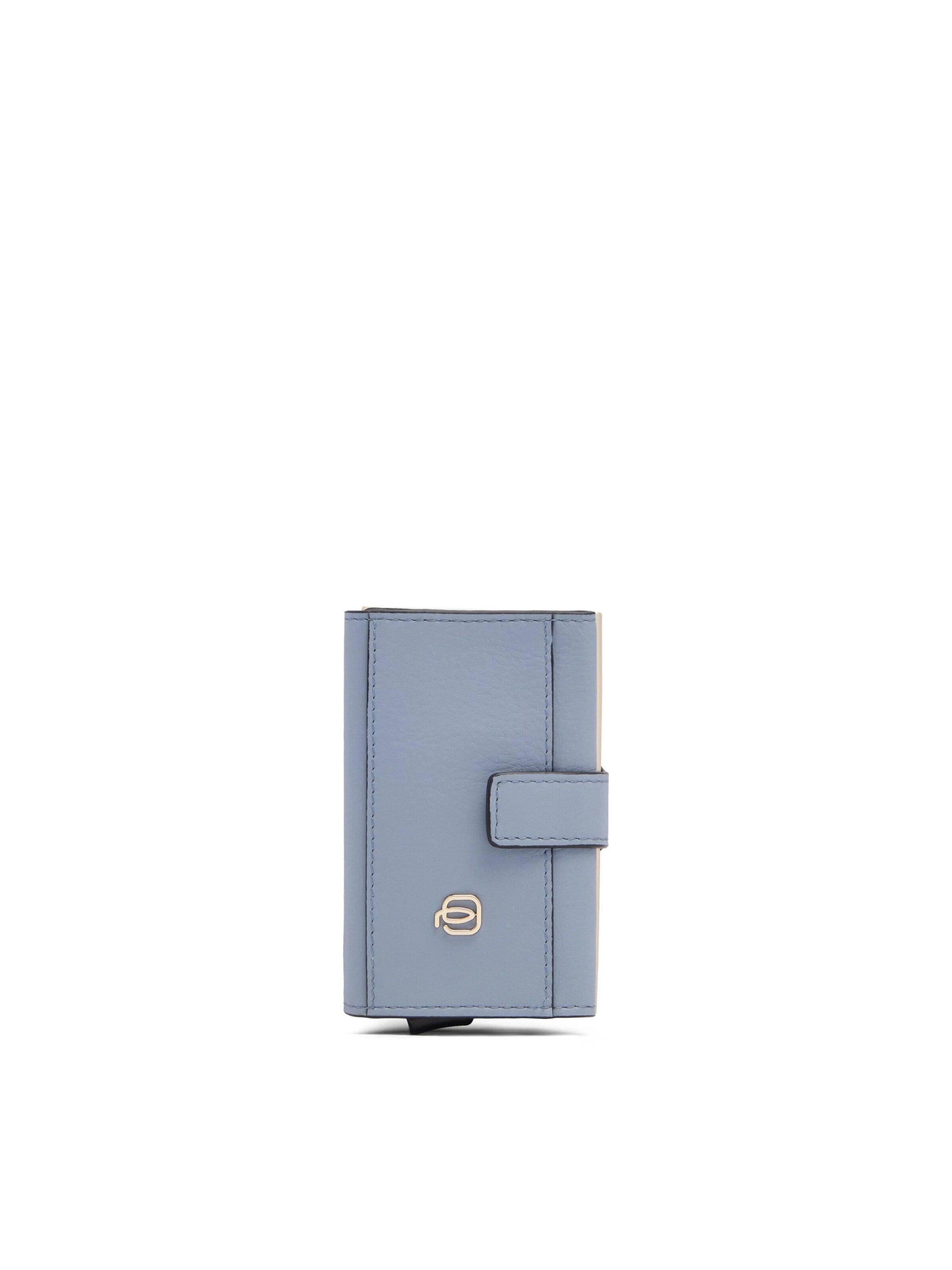 Piquadro Wallet in Blue: front