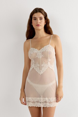 INTIMISSIMI Negligee 'Pretty Flowers' in Pink: front