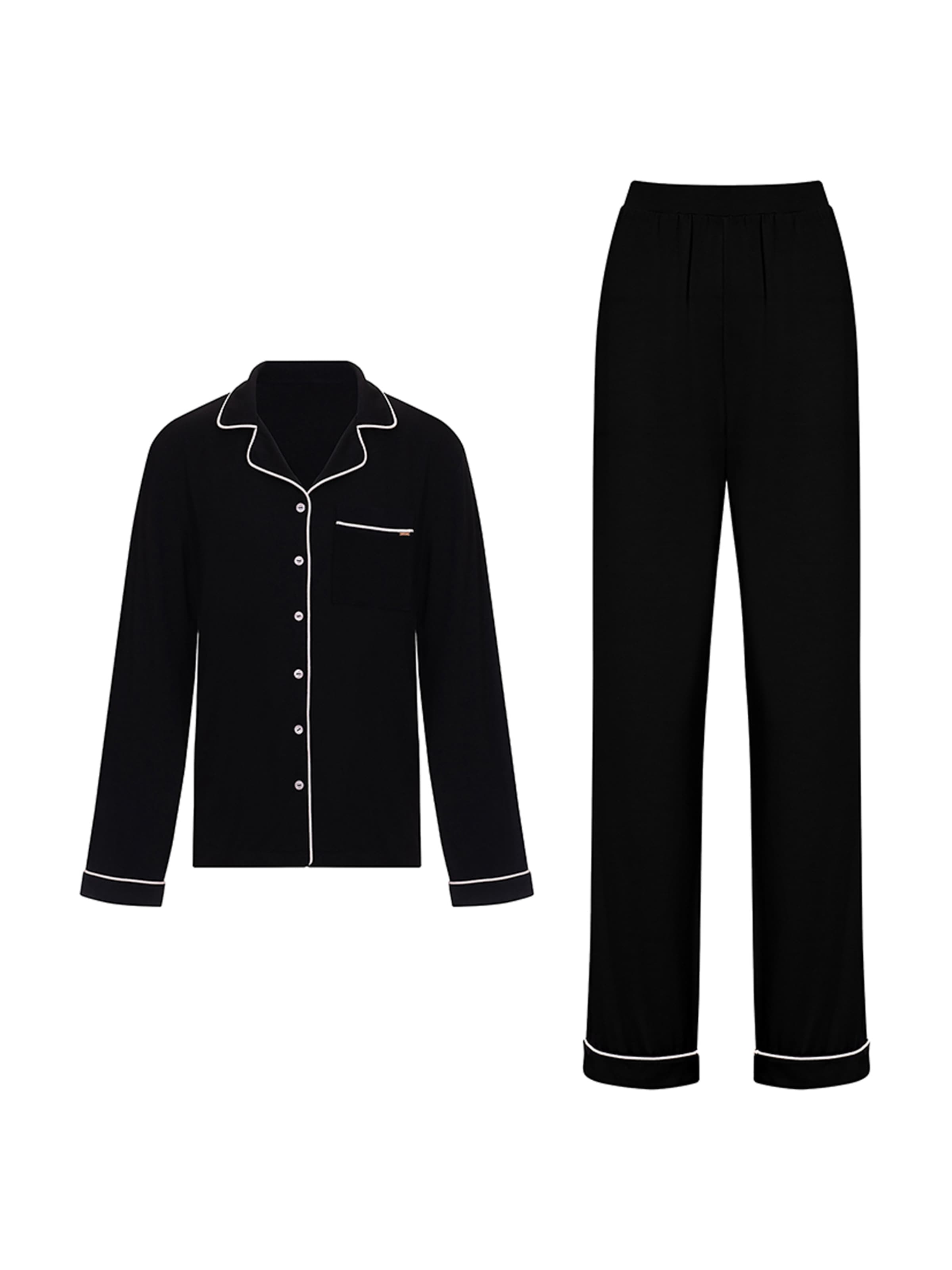 Dorina Pyjamas i svart: framsida