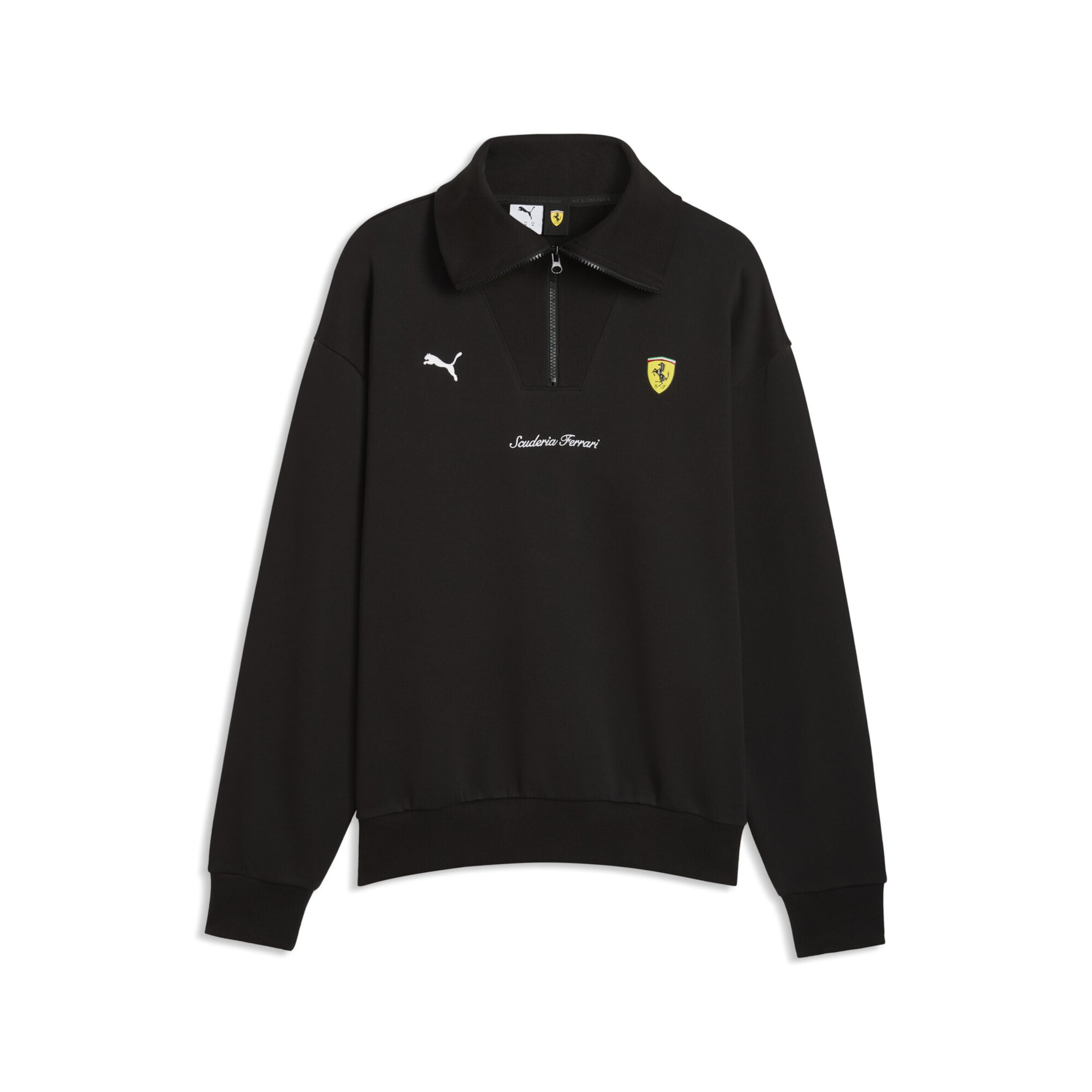 PUMA Sweatshirt in Schwarz: Vorderseite