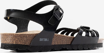 Bayton Sandalen met riem 'Eos' in Zwart