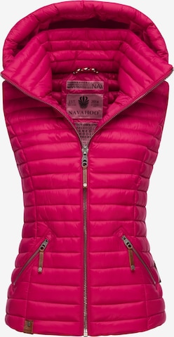 NAVAHOO Vest 'Shadaa' in Pink: front