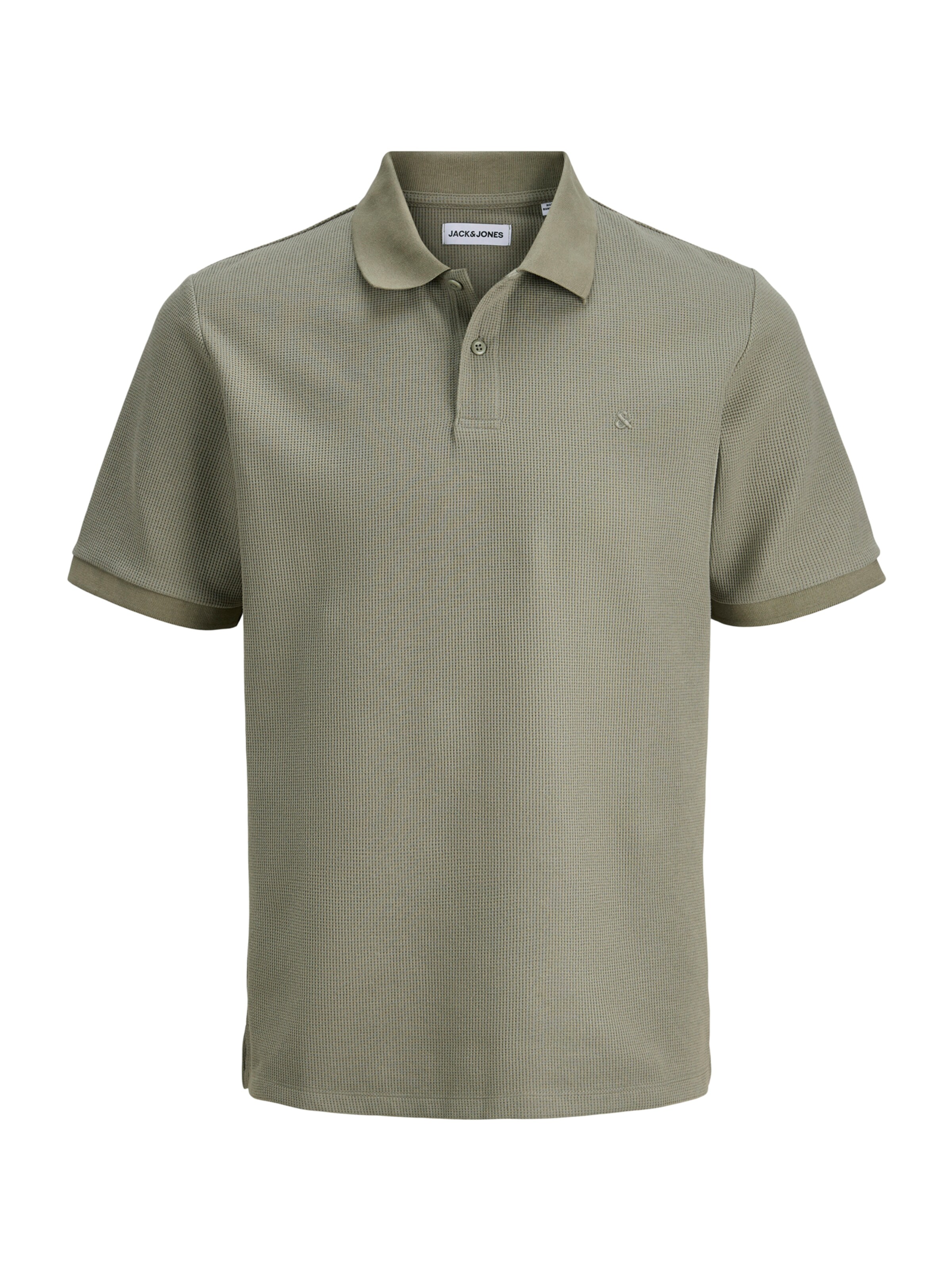 Jack & Jones Plus Shirt 'JJEAUSTIN' in Groen: voorkant