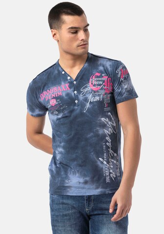 CIPO & BAXX Shirt in Blue