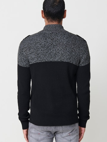 KOROSHI Pullover i sort