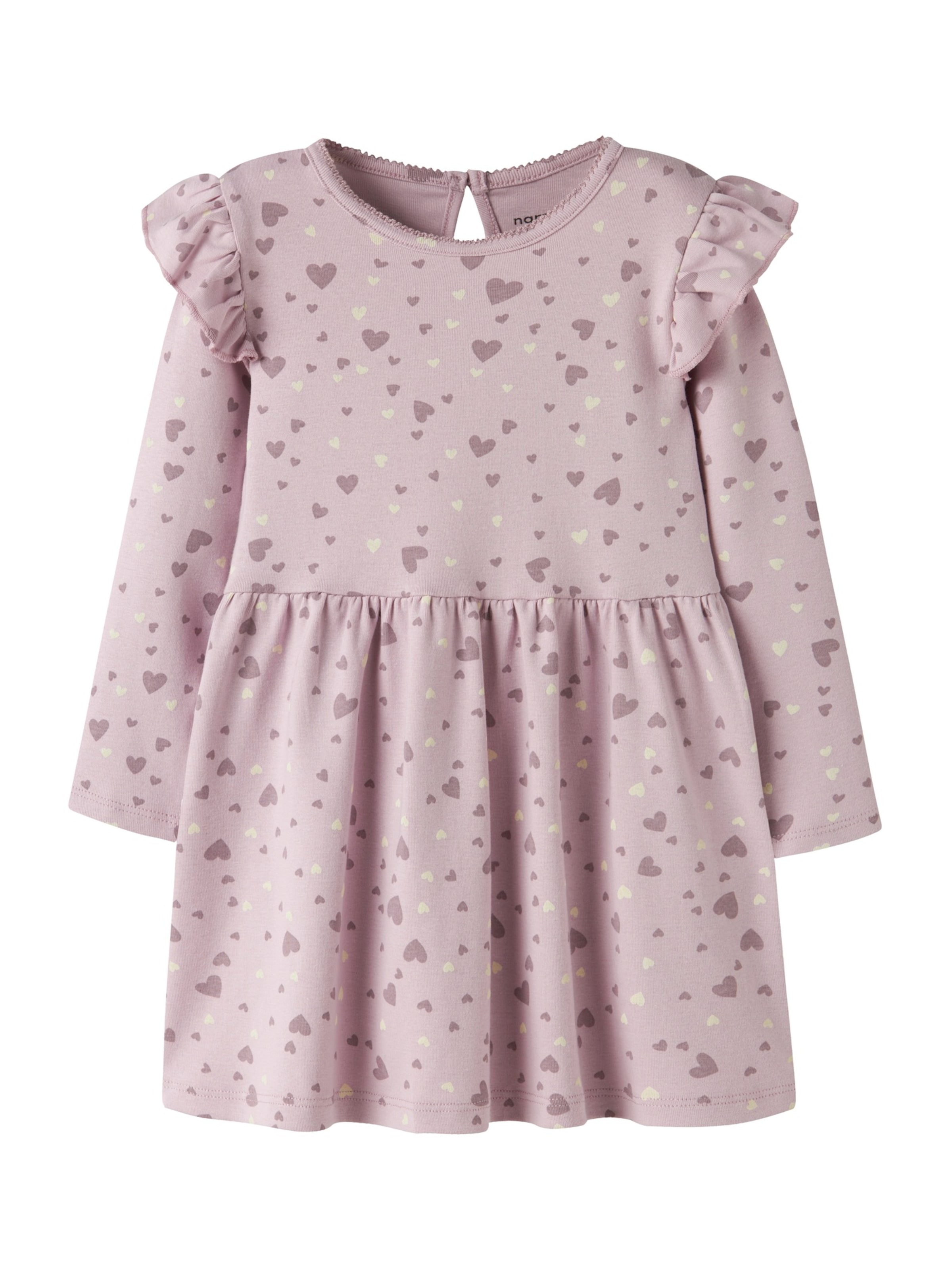 NAME IT - Vestido 'NMFBHEART' en lila: frente