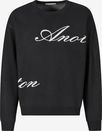 Another Cotton Lab Neulepaita värissä musta: etupuoli