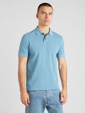 T-Shirt 'Prime' BOSS Orange en bleu : devant