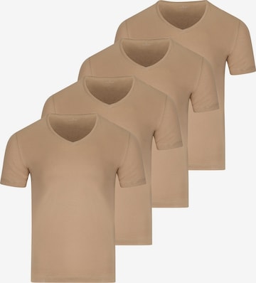 Ragman Undershirt 'Basic' in Beige: front