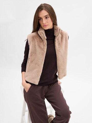 Marie Lund Weste in Beige