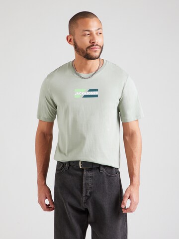 JACK & JONES T-shirt i grön: framsida