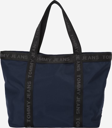 Cabas Tommy Jeans en bleu : devant