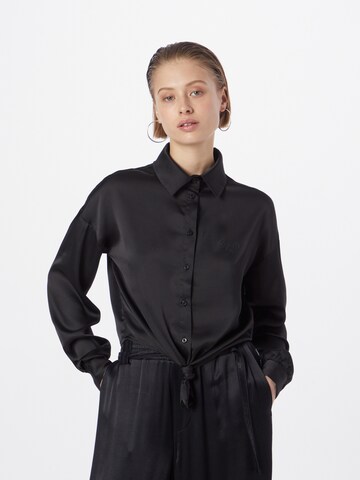 GUESS Blouse in Zwart: voorkant