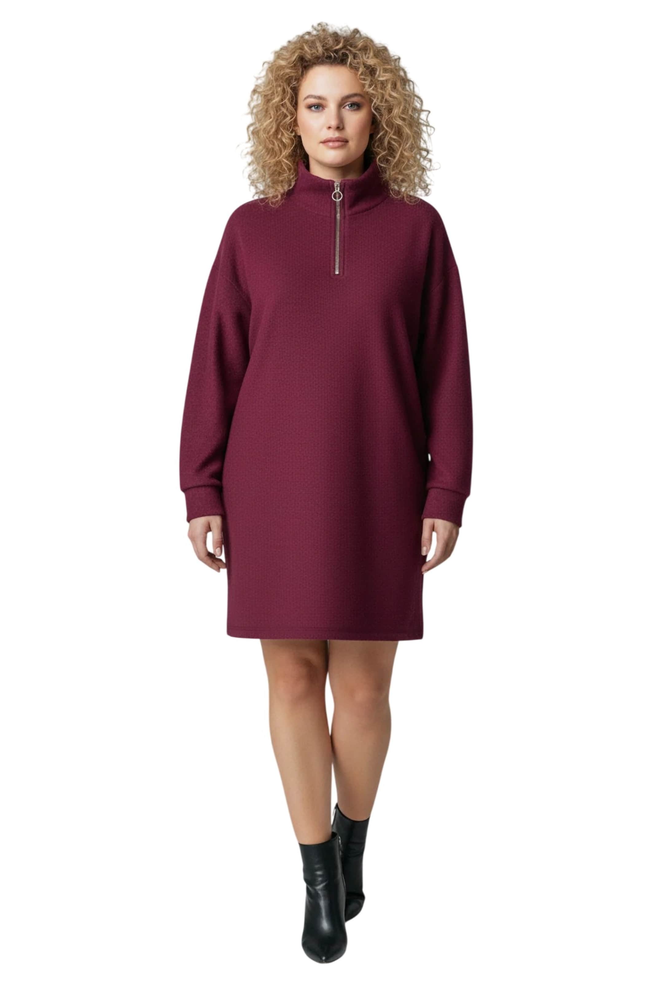 Robe Shape Of You en rouge : devant