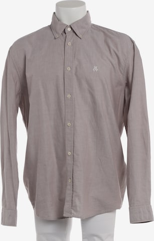 Marc O'Polo Freizeithemd / Shirt / Polohemd langarm XL in Braun: Vorderseite