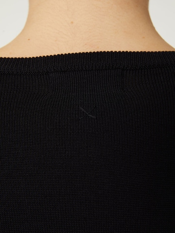 DAN FOX APPAREL Sweater 'Deniz' in Black