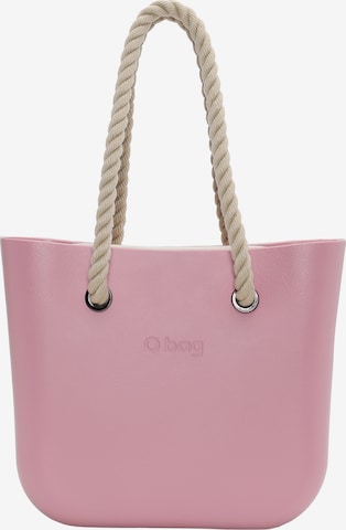 O bag Shopper in Pink: front
