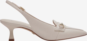 TAMARIS Slingback Pumps in Beige