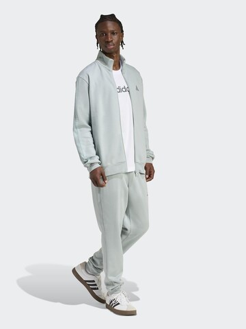 ADIDAS SPORTSWEAR Trainingsanzug '3-STRIPES FLEECE' in Grün: Vorderseite