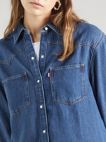 LEVI'S ® - Blusa 'Teodora Western Shirt' em azul