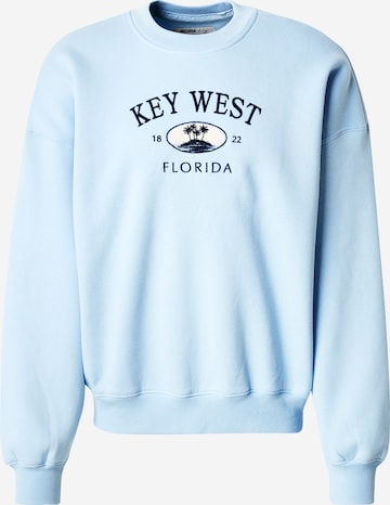 HOLLISTERSweater majica 'DESTINATION' - plava boja: prednji dio