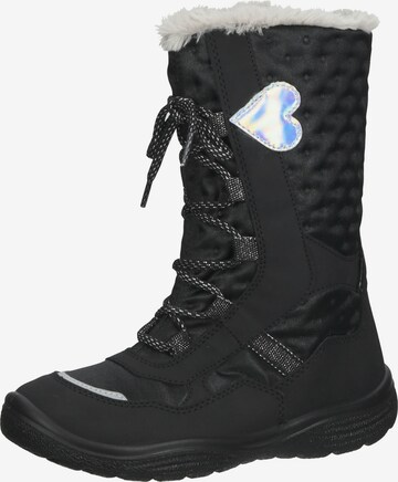 Bottes de neige 'Crystal' SUPERFIT en noir : devant