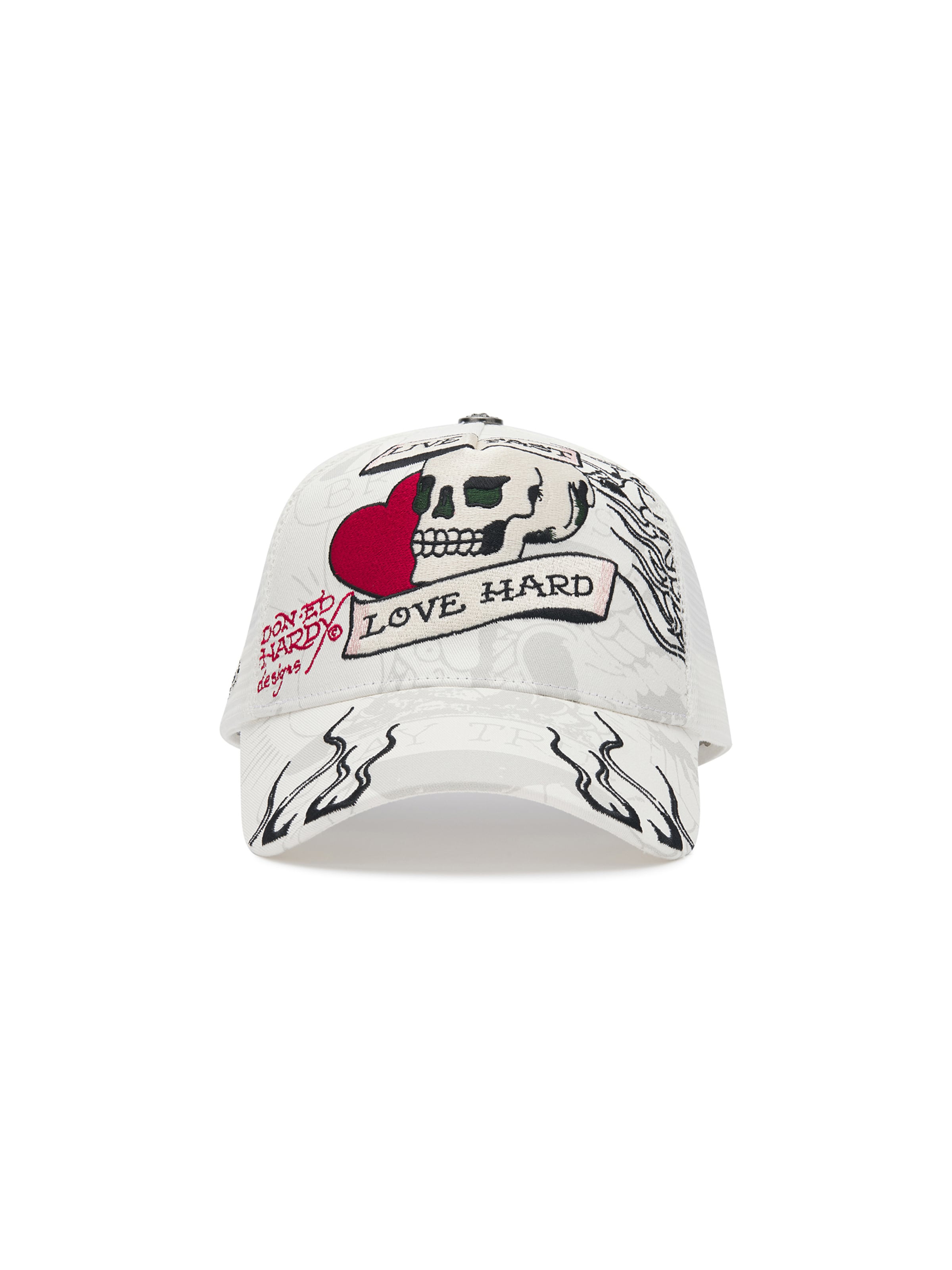 Ed Hardy Keps i vit